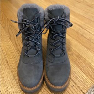 Timberland Grey Womens 6.5 Winter Boot